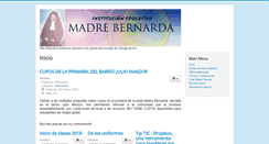 Desktop Screenshot of iemadrebernarda.edu.co